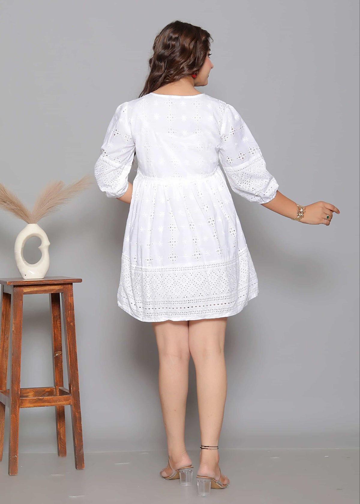A-Line Mini Frock Dress