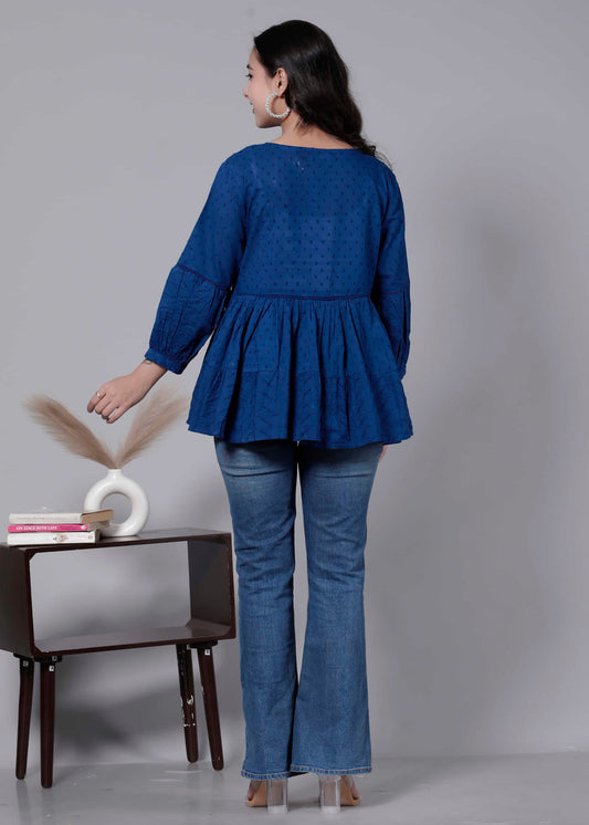 Ethnic Fusion Western Wear Top