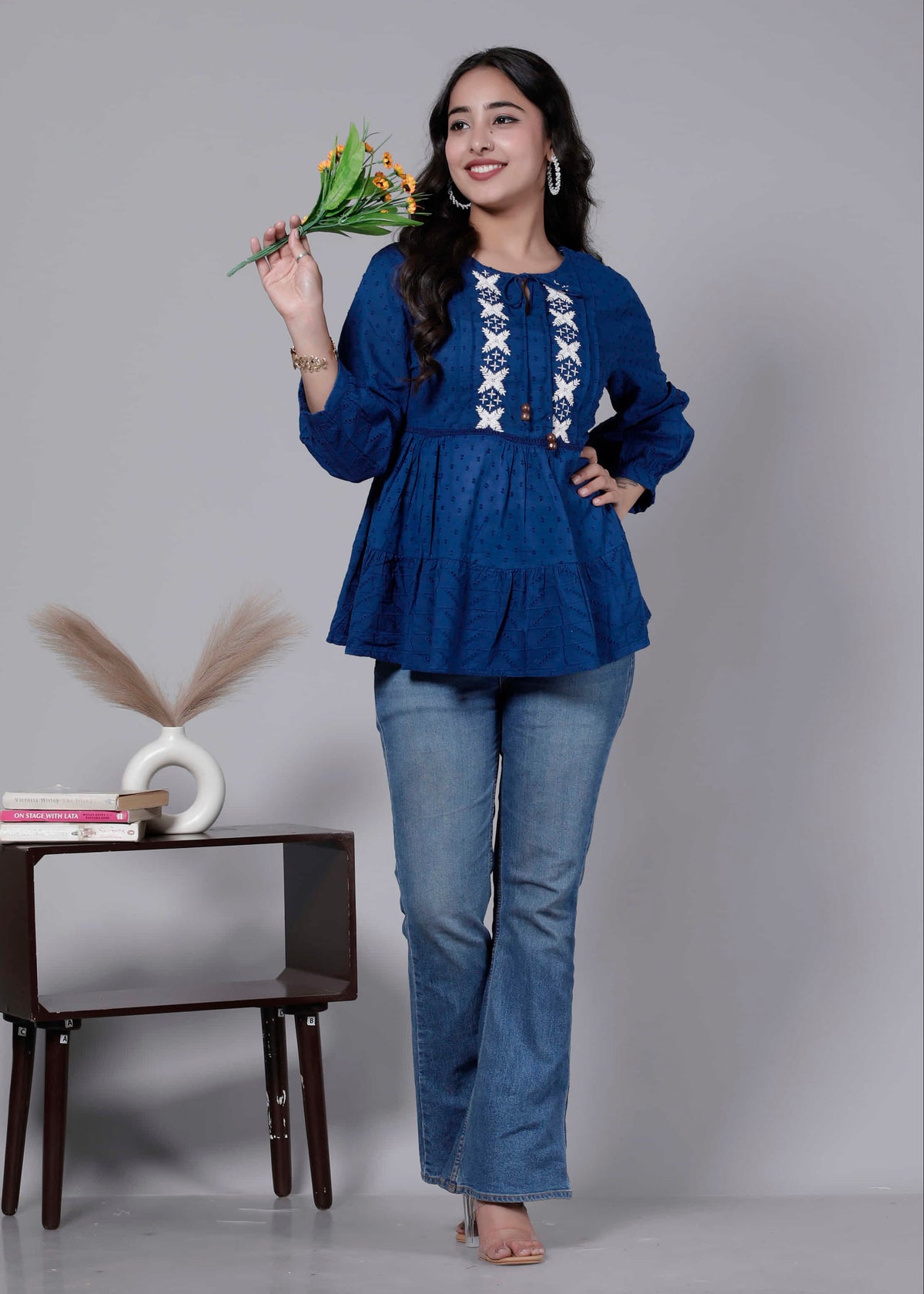 Ethnic Fusion Western Wear Top