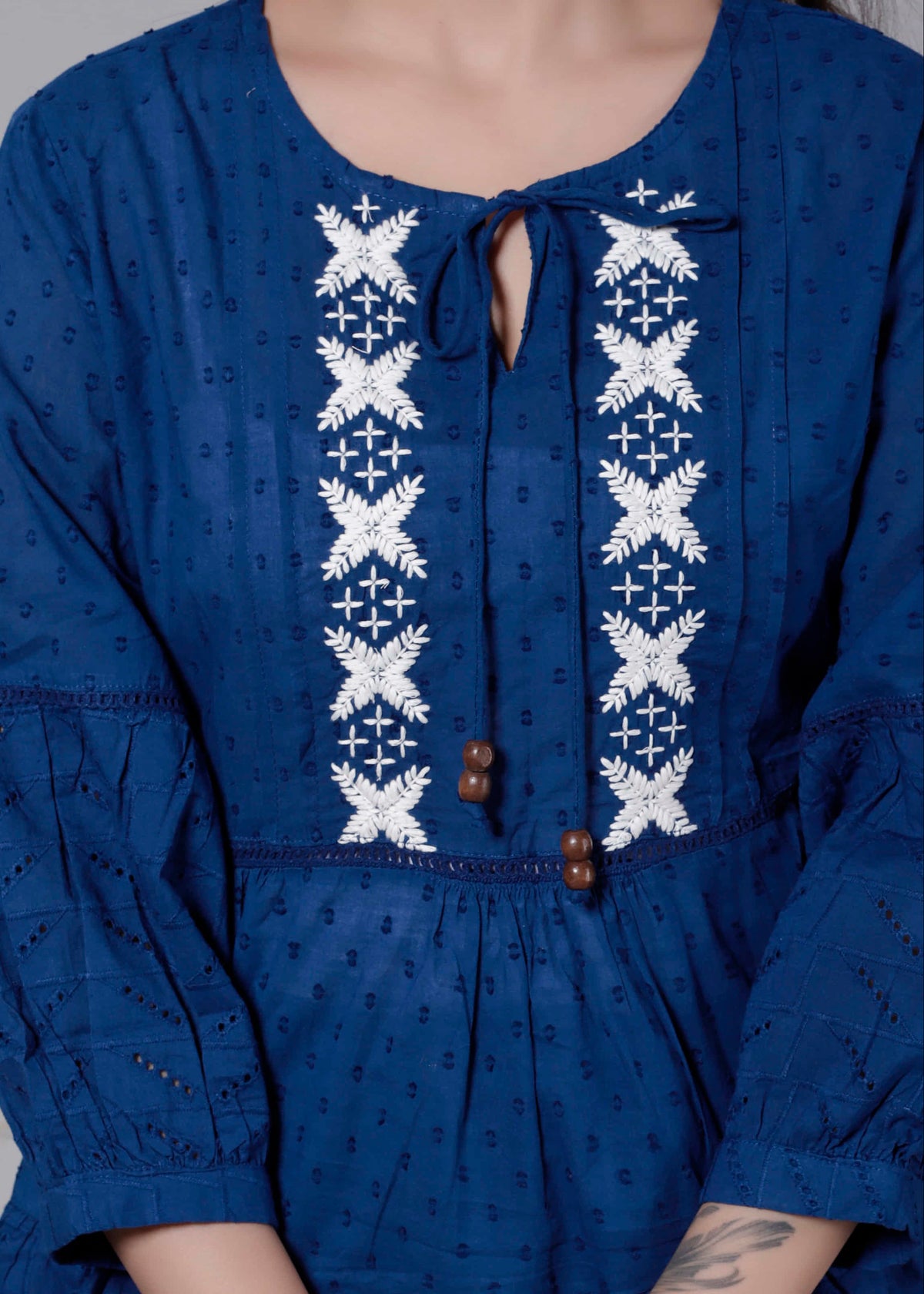 Ethnic Fusion Western Wear Top
