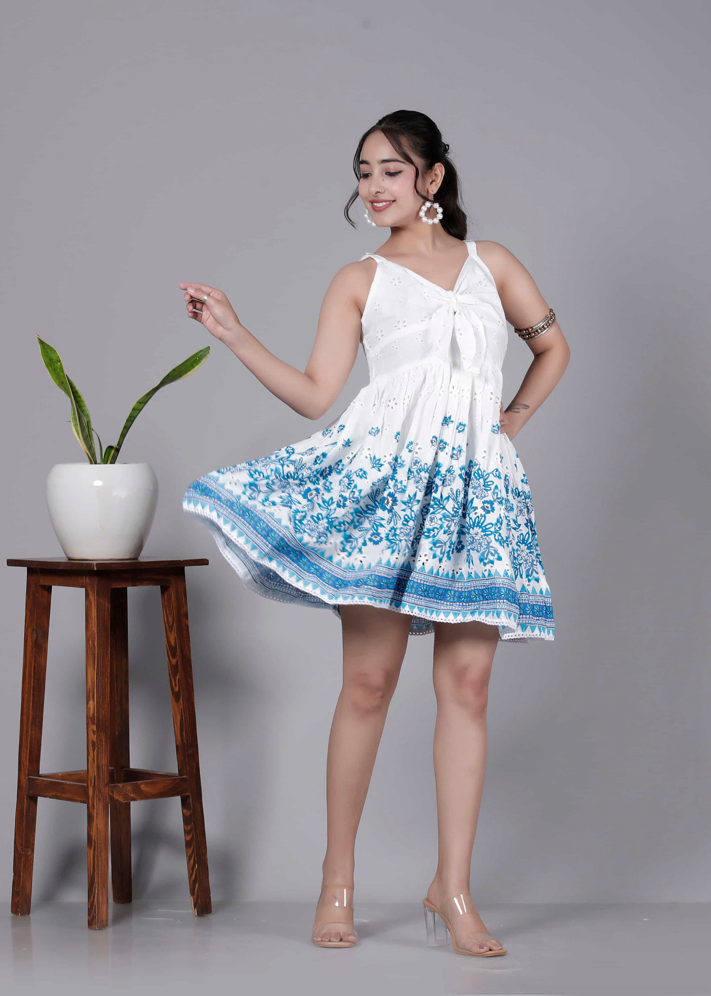 Women Summer Cotton Dress