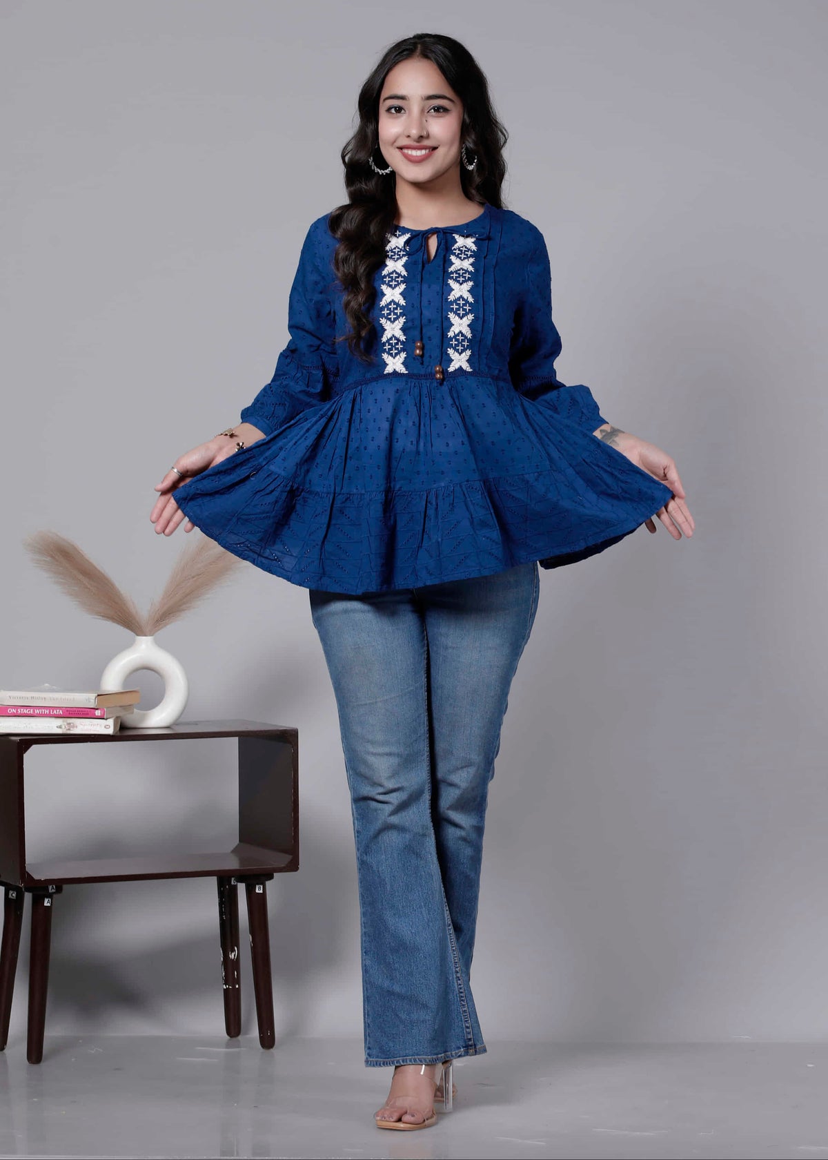 Ethnic Fusion Western Wear Top