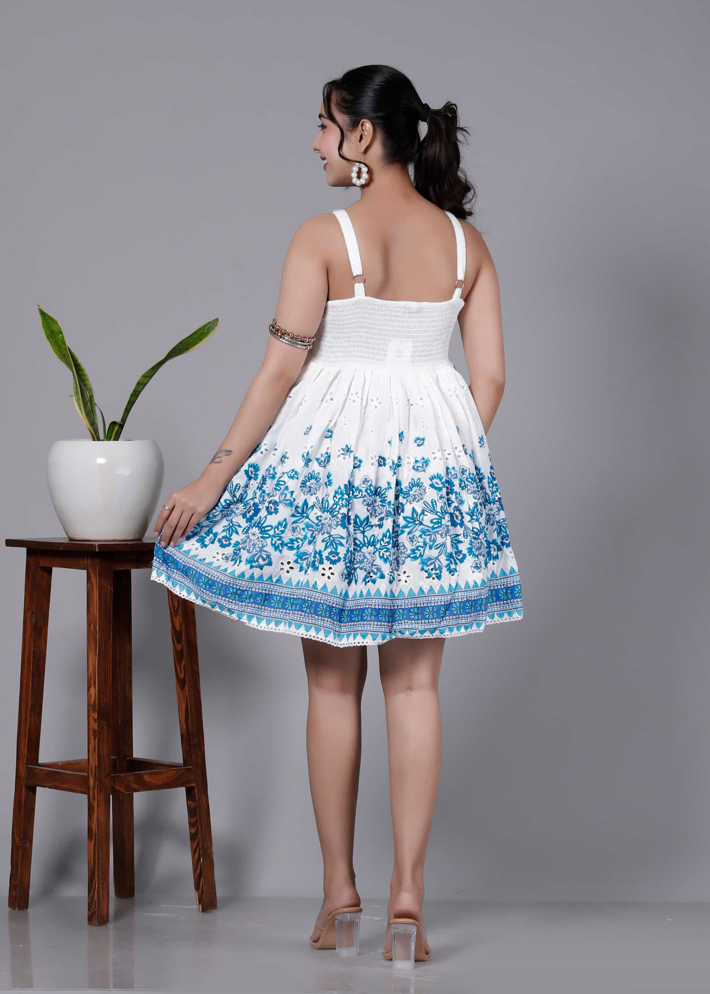Women Summer Cotton Dress