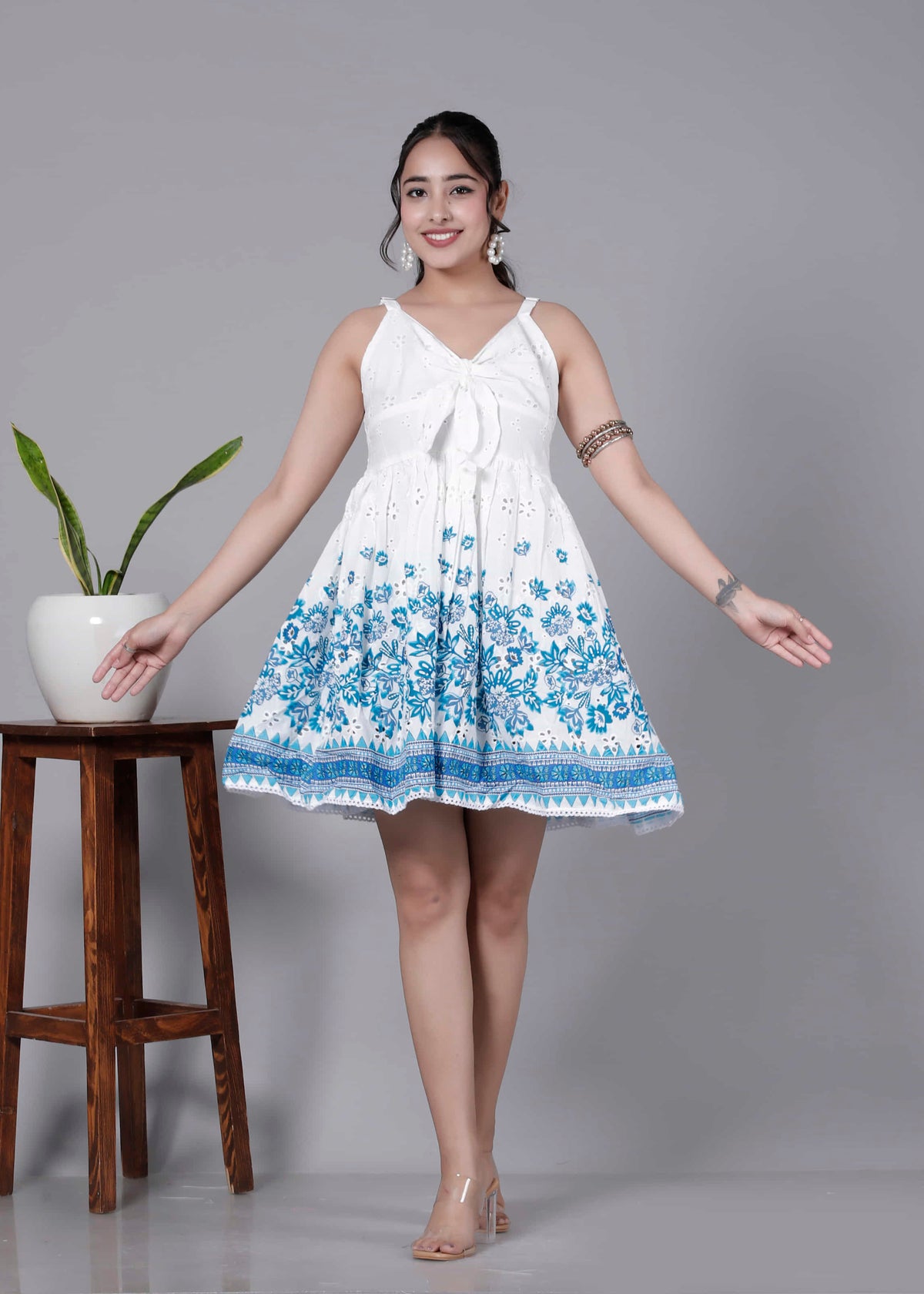 Women Summer Cotton Dress