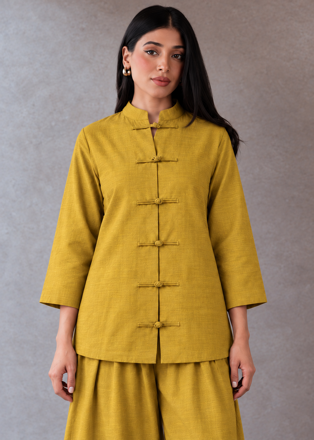 Amaltas Aakaar Cotton Flex Barrel-Pant Co-ord Set