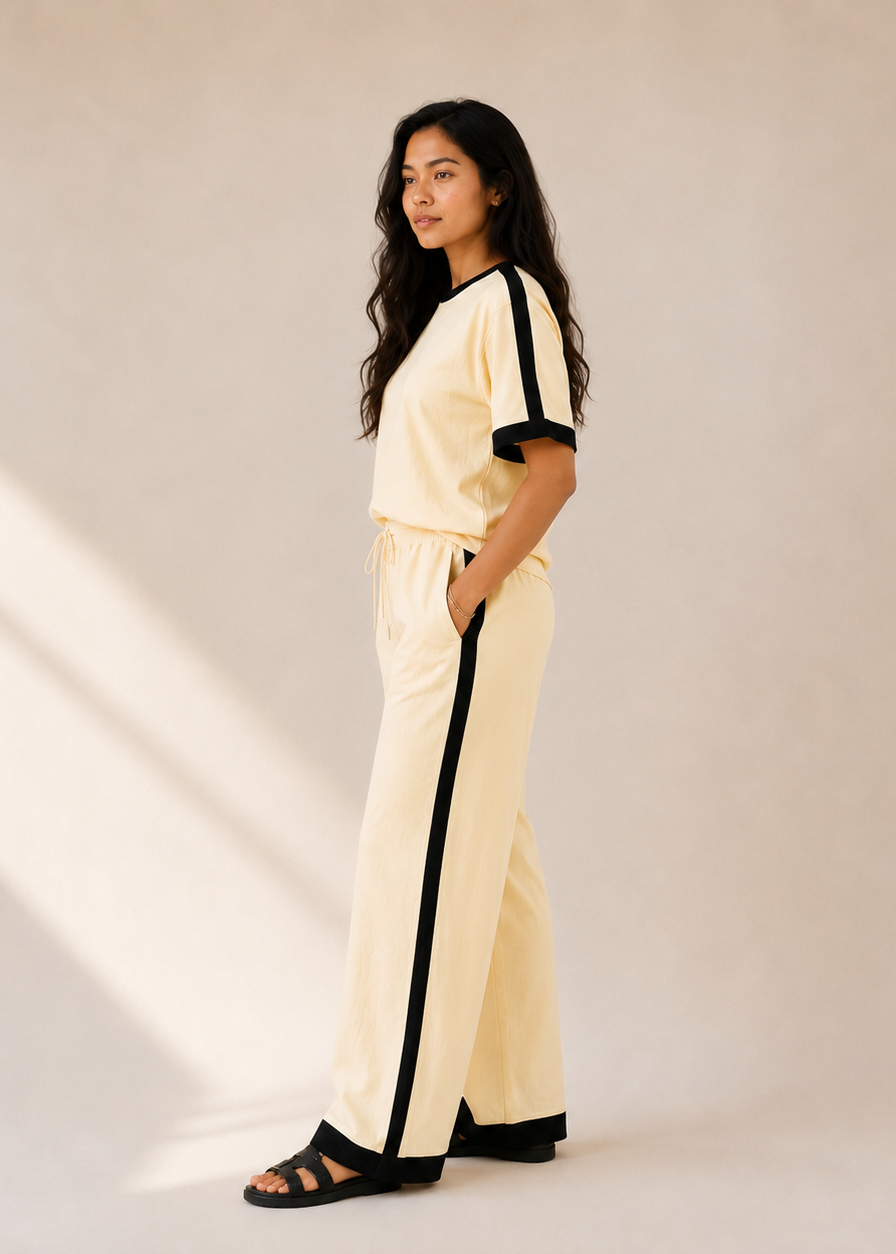 Citrine Co-Ord Set Full Bottoms