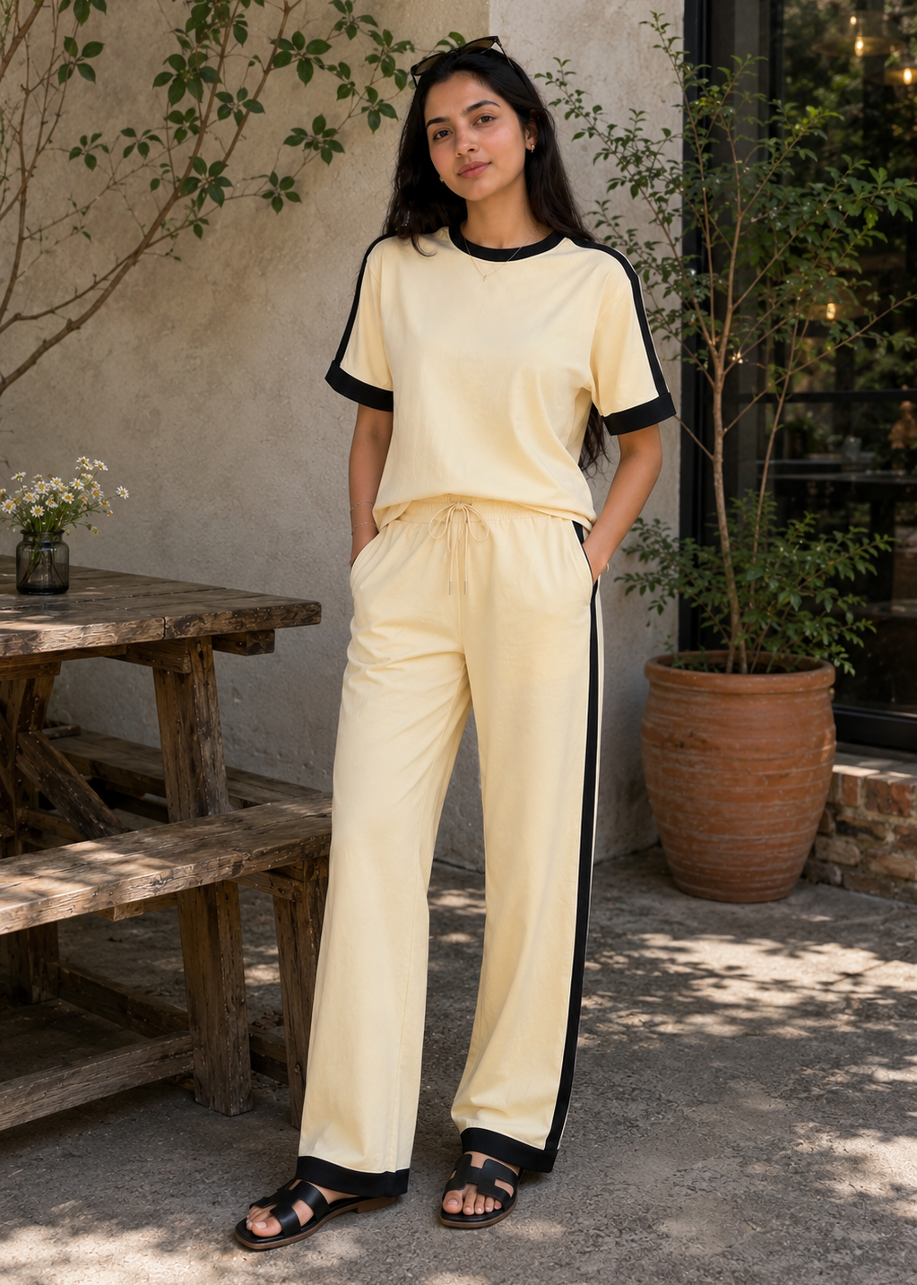 Citrine Co-Ord Set Full Bottoms