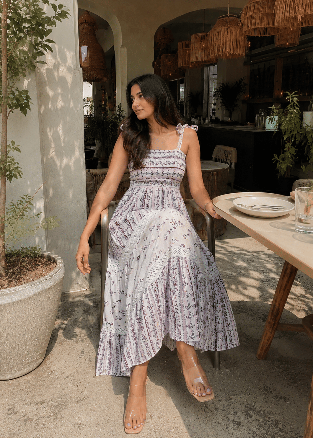 Women Casual Cotton Dress