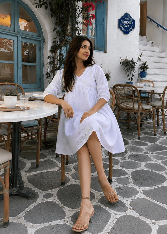 A-Line Mini Frock Dress