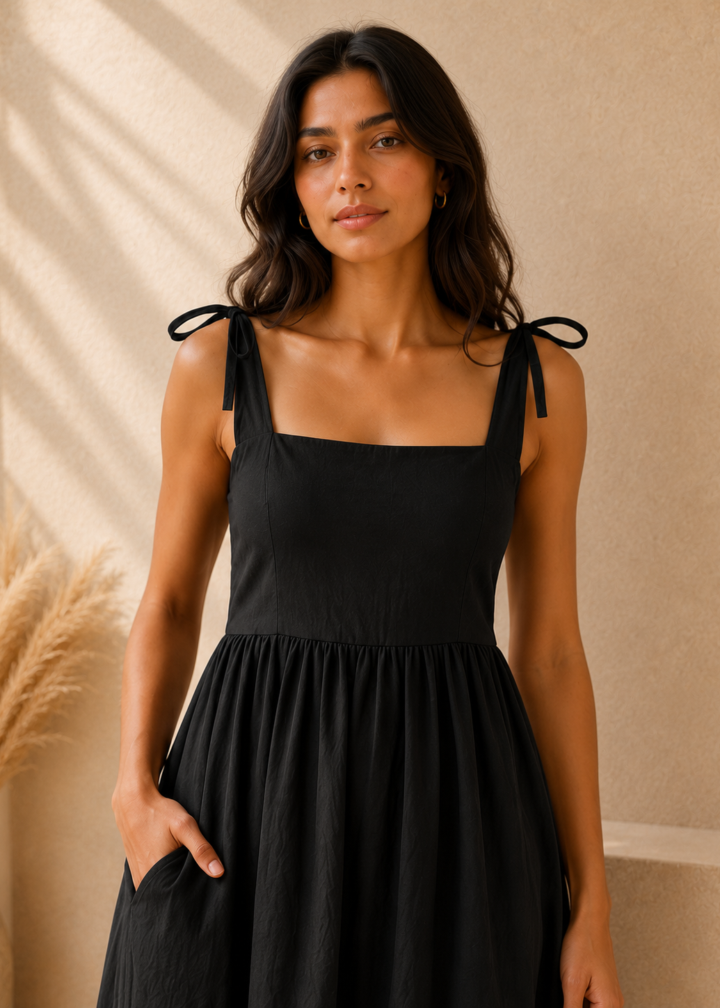 Noir Escape Maxi Dress