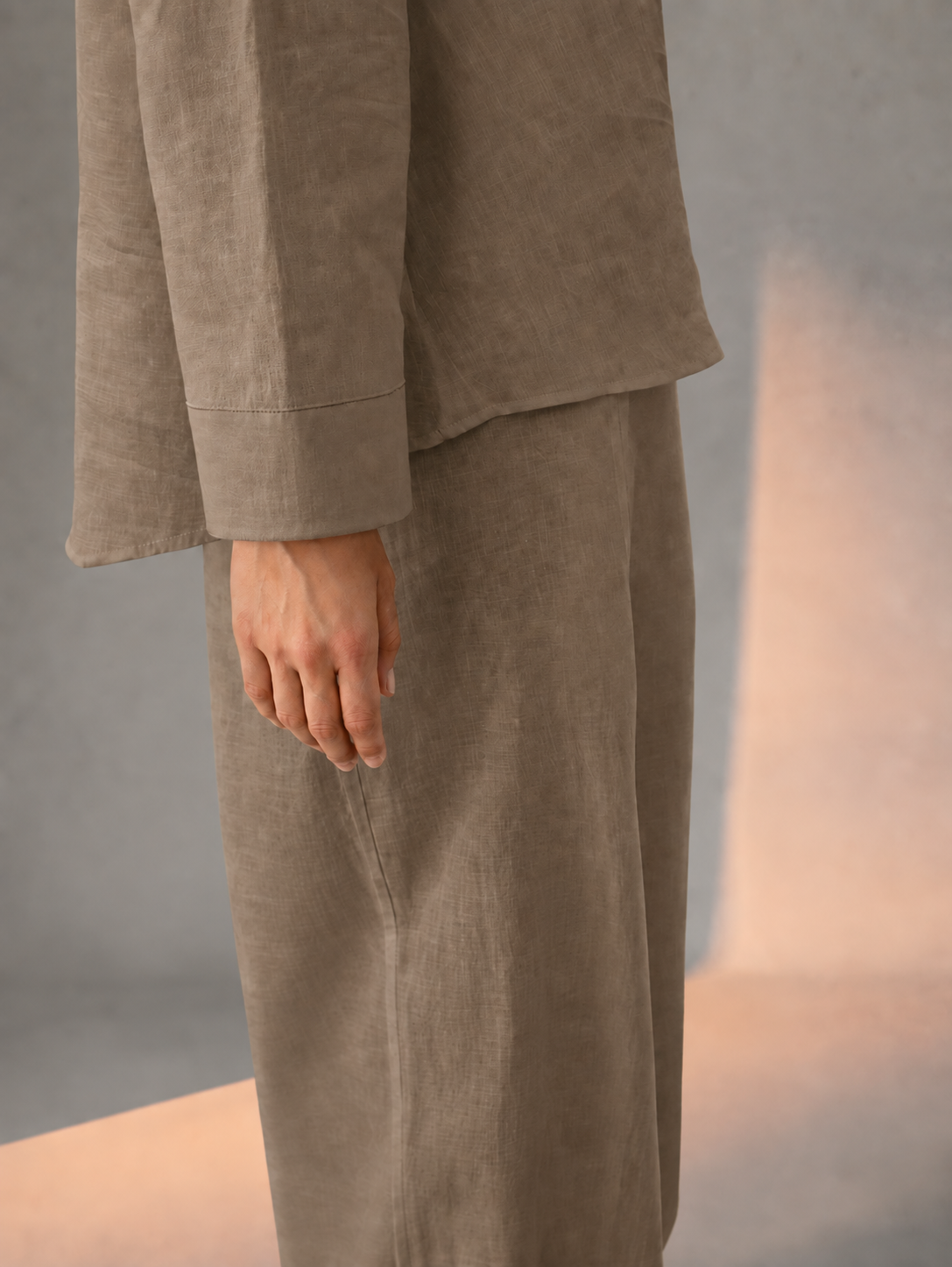 Khaak Laya Cotton Flex Barrel-Pant Co-ord Set