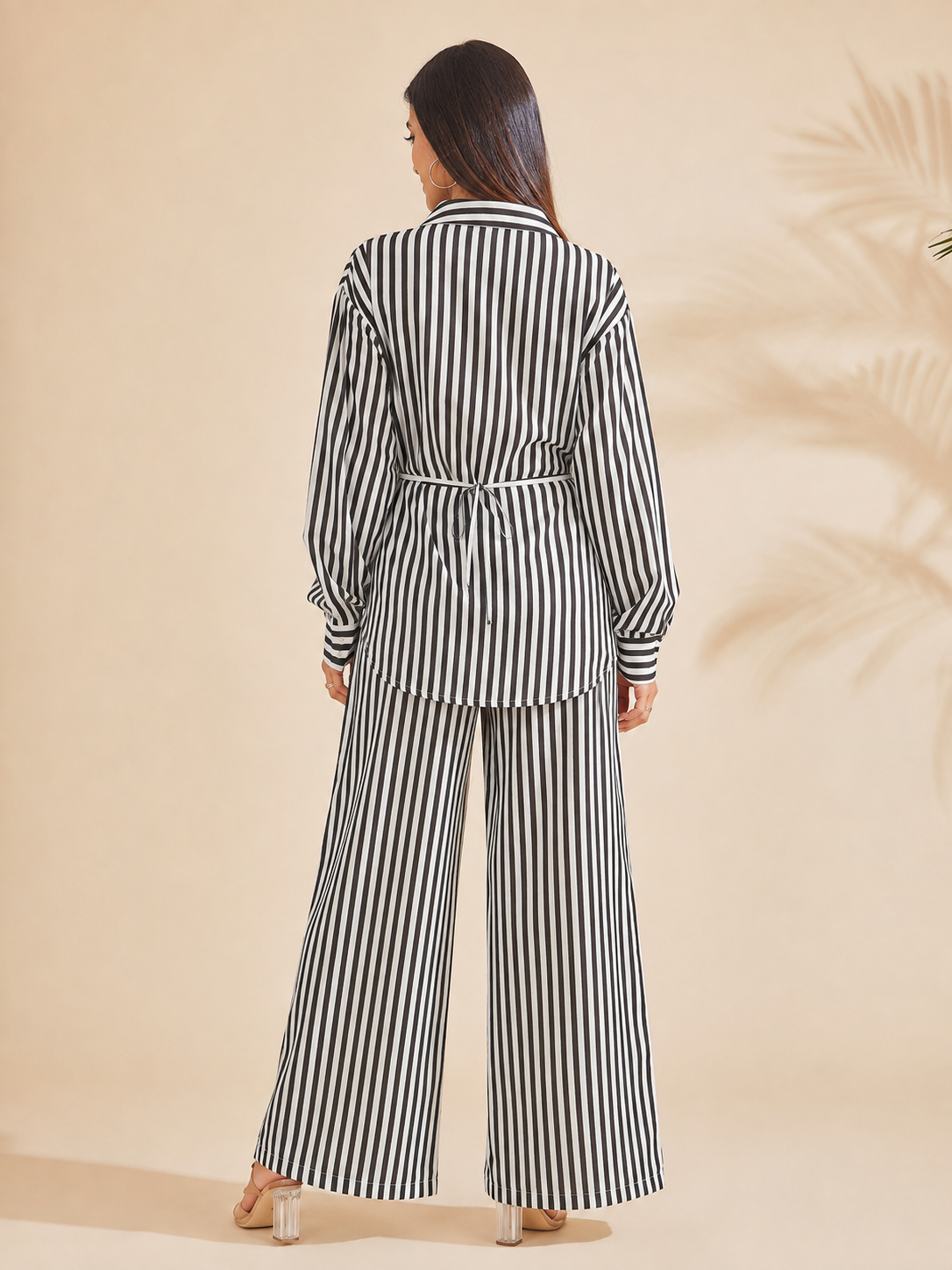 Monochrome Stripe Coord Set