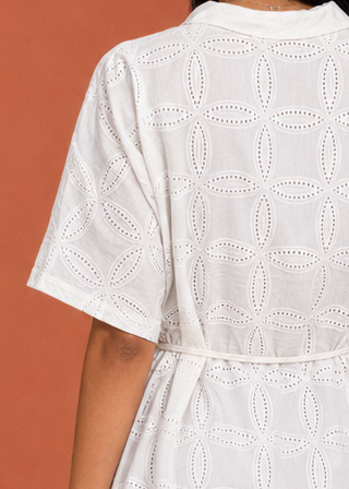 White Riviera Shirt Dress